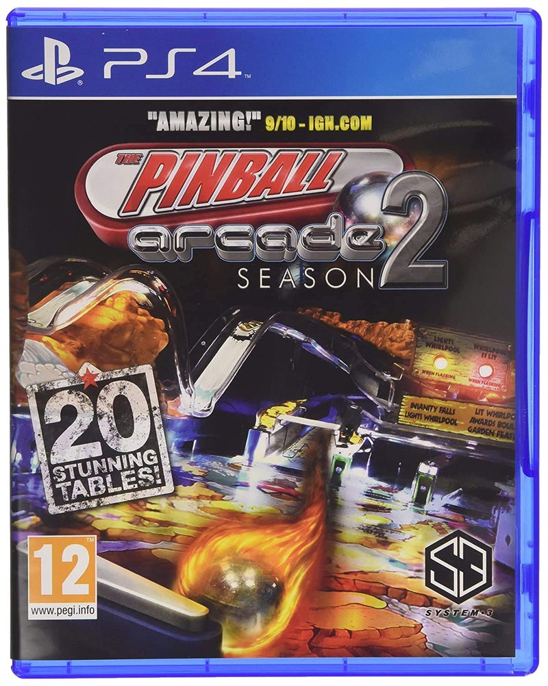 Nioxin Pinball Arcade Season 2 (PS4) (UK IMPORT) by Nioxin - Image 1